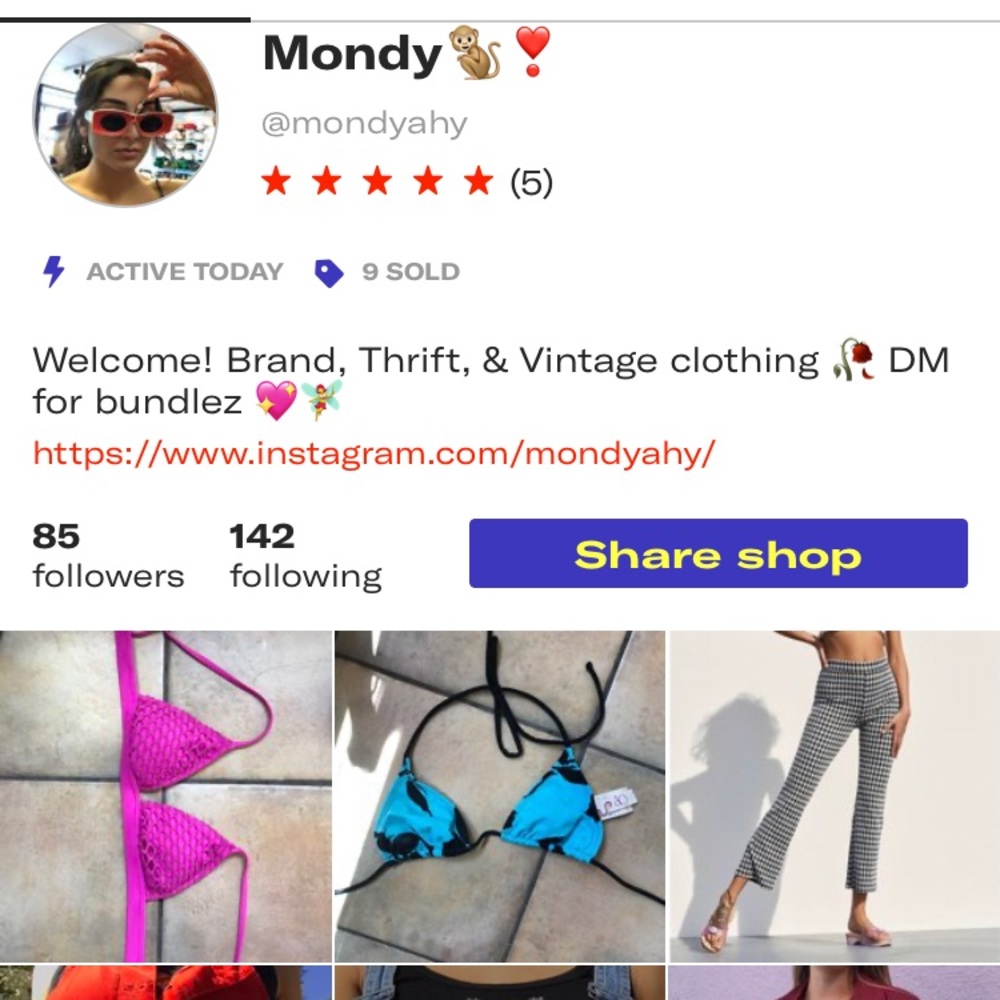 VINTAGE, BRAND, THRIFT CLOTHING AND ACCESSORIES